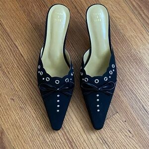 Kitten pointy mule heels SOLD